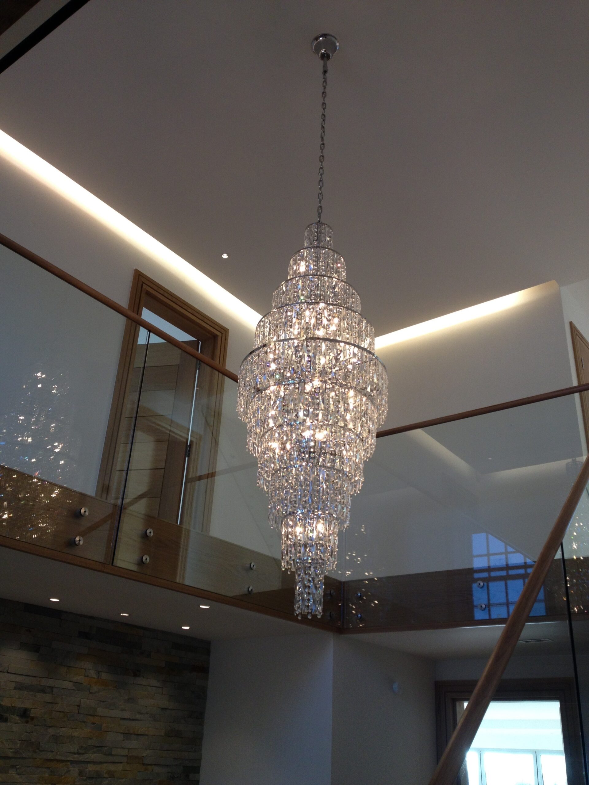 Our Services chandelier 1